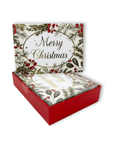 Branches and Berries (15 Count Boxed Christmas Cards)