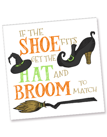 Stylish Witch Beverage Napkins (40 Count)