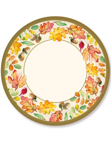 Crisp Breeze Dessert Plates (18 Count)