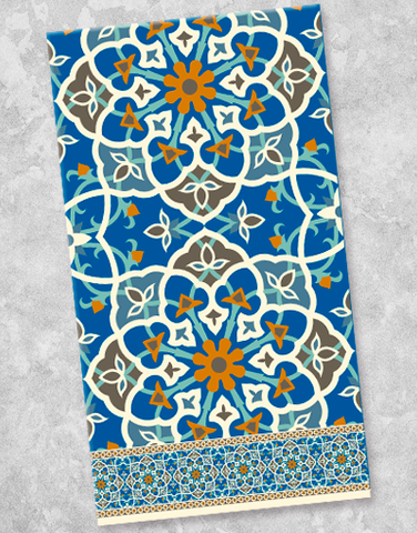 Ethereal Blues Guest Towel Napkins (40 Count)