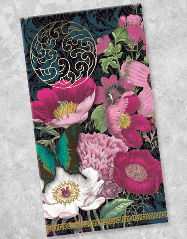 Flowers & Flutters Pink Guest Towel Napkins (16 Count)