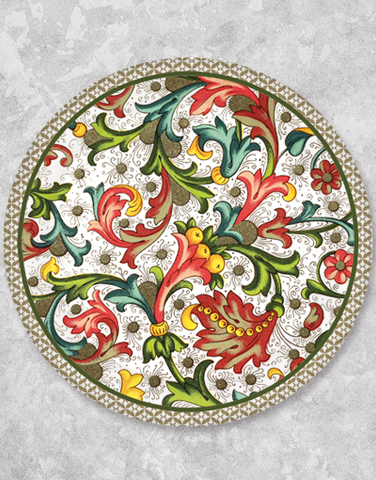 Florentine Vines Dessert Plates