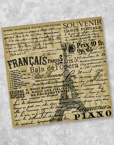 Calligraphie Beverage Napkins (40 Count)