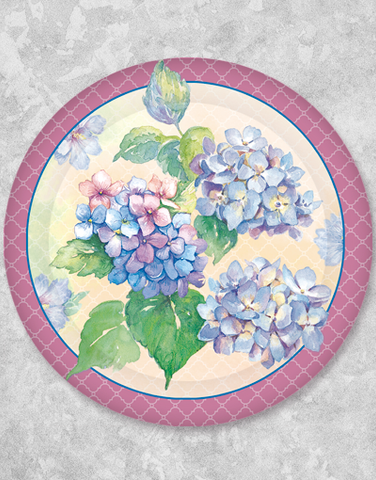 Hydrangea Dinner Plates