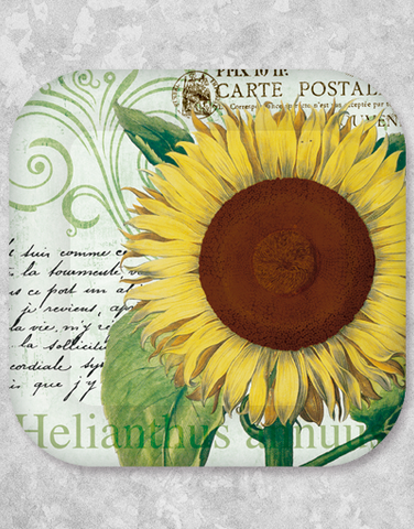 Helianthus Annuus Dessert Plates