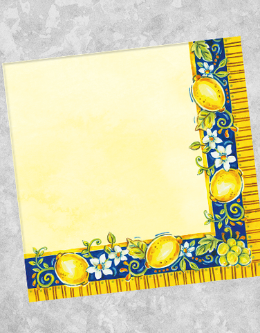 Limone Beverage Napkins (40 Count)