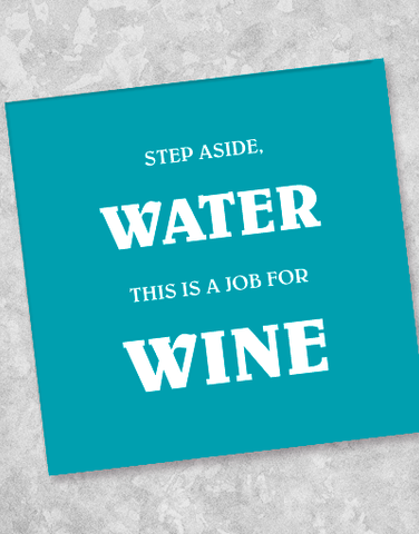 Wine's Job Beverage Napkins (40 Count)