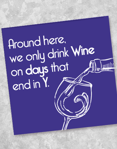 Wine Days Beverage Napkins (40 Count)