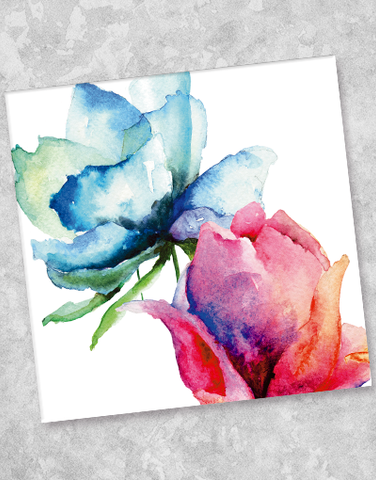 Big Blossoms Beverage Napkins (40 Count)