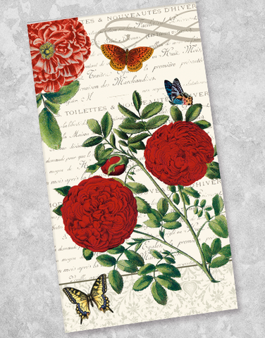 Bella Rosa Guest Towel Napkins (40 Count)