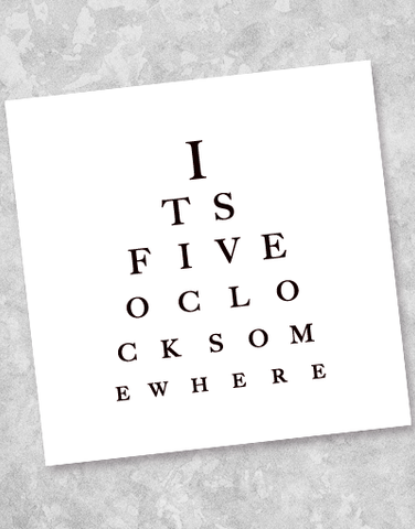 Wine Test Beverage Napkins (40 Count)