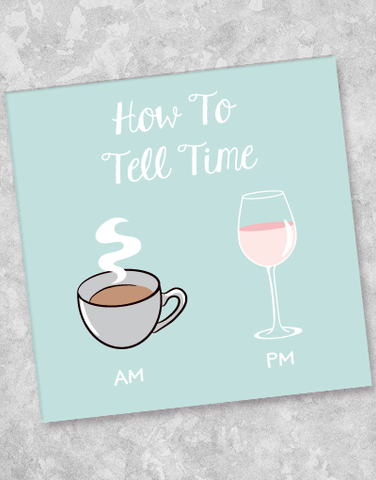 Telling Time Beverage Napkins (40 Count)