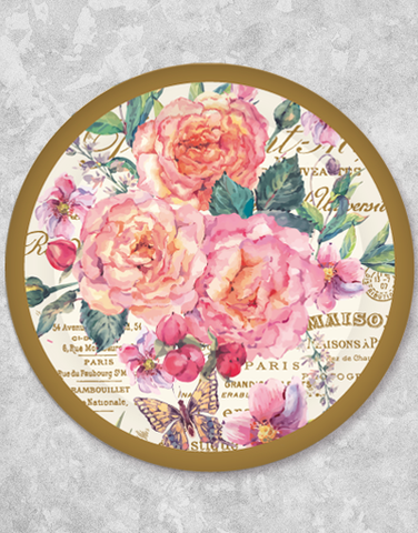 Belles Fleurs Dessert Plates (18 Count)