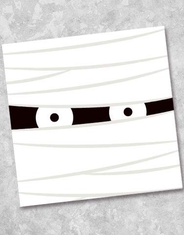 Mummy Beverage Napkins (40 Count)