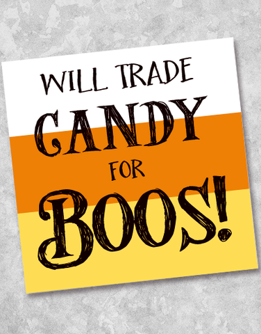 Candy for Boos Beverage Napkins (40 Count)