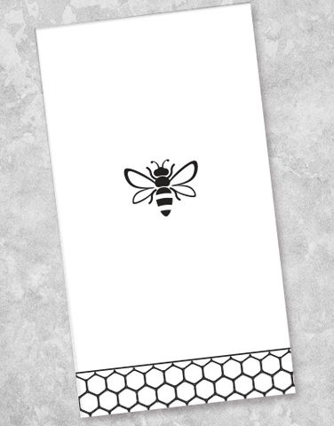 Bee & Honeycomb Guest Towel Napkins (36 Count)