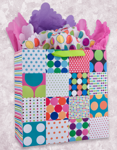 Square Spots Gift Bags