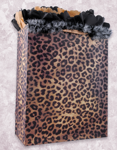 Leopard Print (Jumbo) Gift Bags