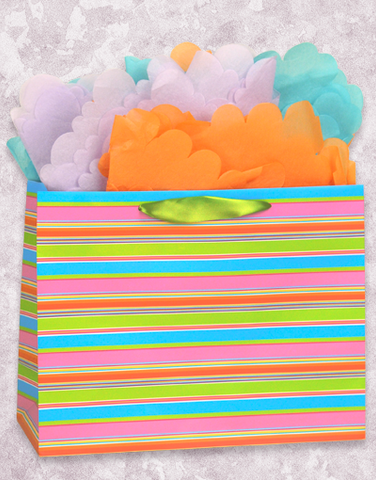 Hot Stripe Gift Bags