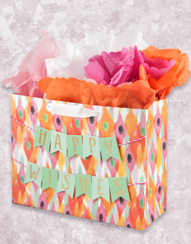 Happy Wishes Banner (Market) Gift Bags