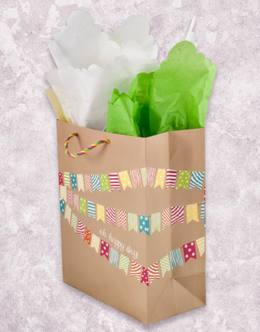 Happy Day Flags (Garden) Gift Bags