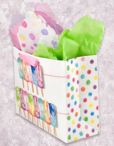Watercolor Popsicles (Market) Gift Bags