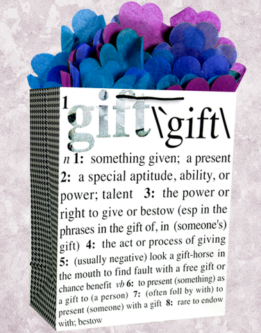 Gift Definition (Jumbo) Gift Bags