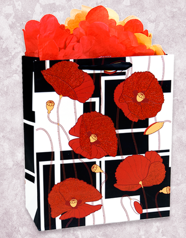 Climbing Poppies Gift Bags