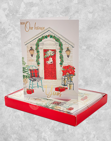 Our Front Door (15 Count Boxed Christmas Cards)