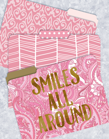 Smiles All Around File Folders