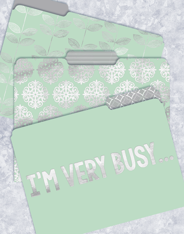 Very Busy File Folders