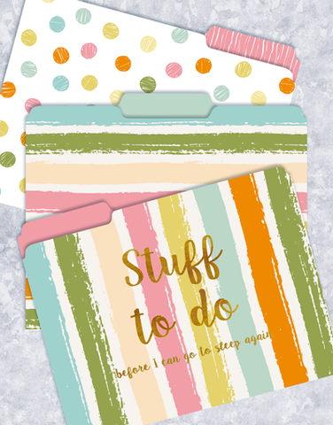 Before Sleeping File Folders