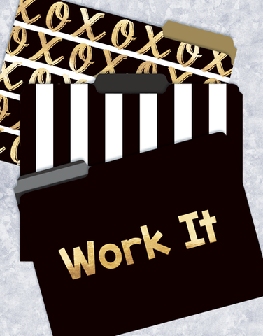 Work It File Folders