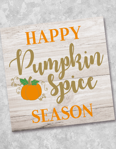 Pumpkin Spice Season Beverage Napkins (36 Count)