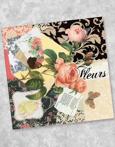 Lace & Roses Beverage Napkins (40 Count)