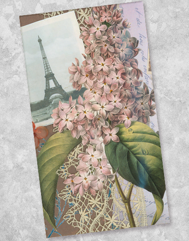 Springtime in Paris Guest Towel Napkins (40 Count)
