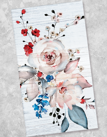 Patriotic Posies Guest Towel Napkins (36 Count)