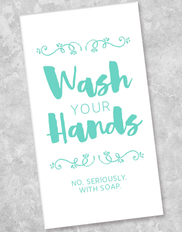 Seriously with Soap Guest Towel Napkins (36 Count)