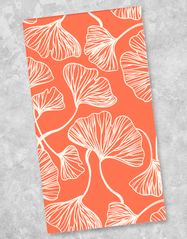 Graceful Gingko Guest Towel Napkins (36 Count)