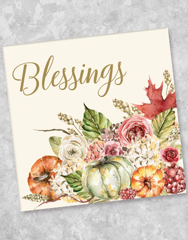 Bountiful Harvest Luncheon Napkins (44 Count)