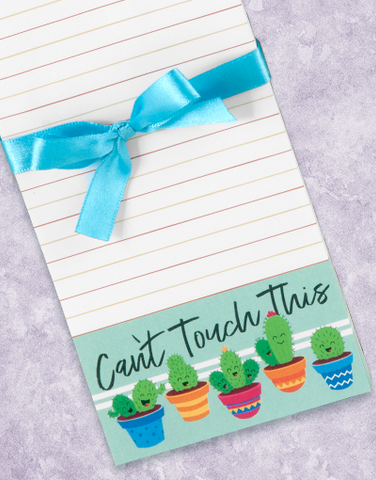 Can't Touch This Shopping List Pads