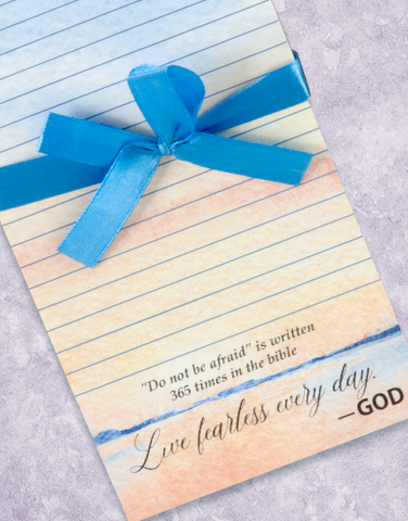 Live Fearless Shopping List Pads