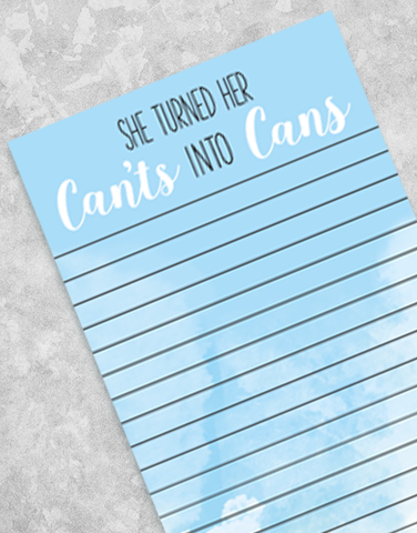 Dreams into Plans Shopping List Pads