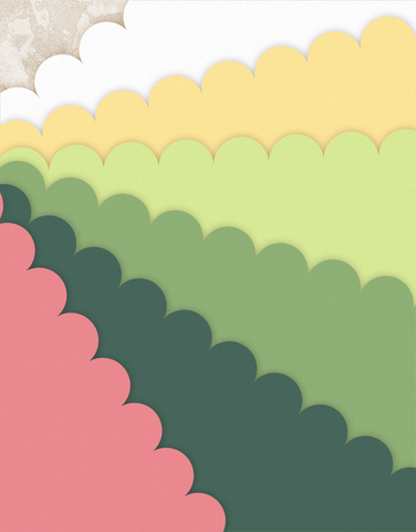 Buenos Aires Scalloped Tissue Paper