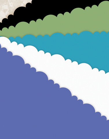 Vancouver Scalloped Tissue Paper