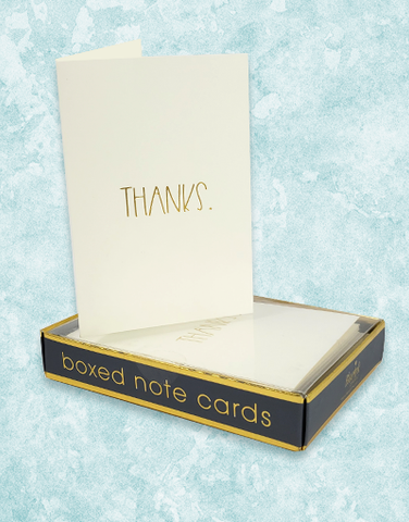 Simple Thanks Note Cards