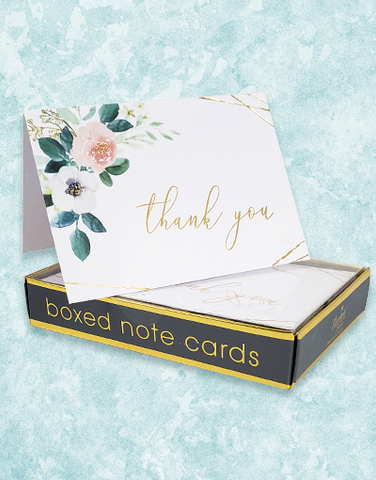 Elegant Breeze Thank You Cards