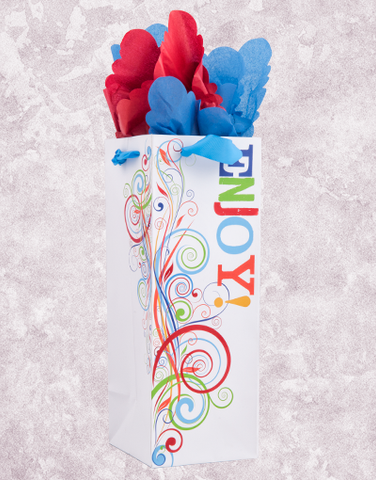 Enjoy Swirls Wine Bags