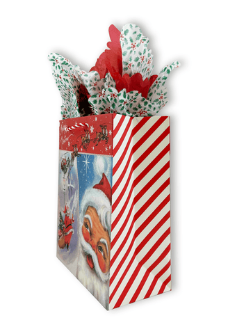 Santa Trio (Garden) Gift Bags