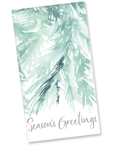 Season's Branches Foil Guest Towel Napkins (32 Count)